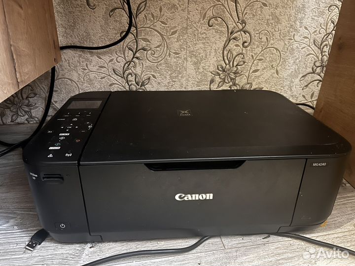 Цветной струйный принтер canon