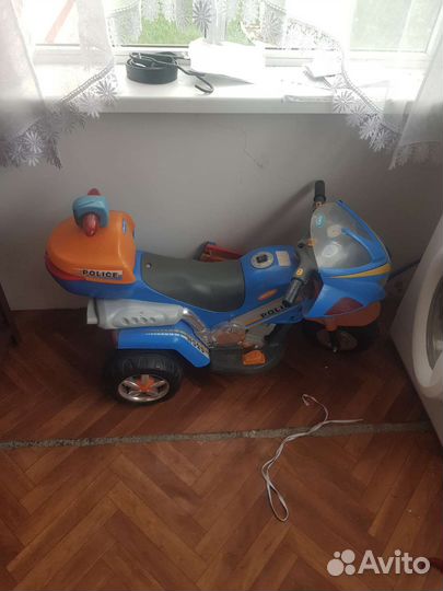 Детский мотоцикл на аккумуляторе бу