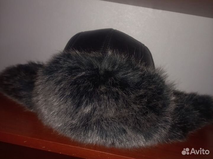 Шапка ушанка мужская меховая