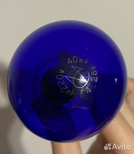 Рефлектор Минина.Синяя лампа