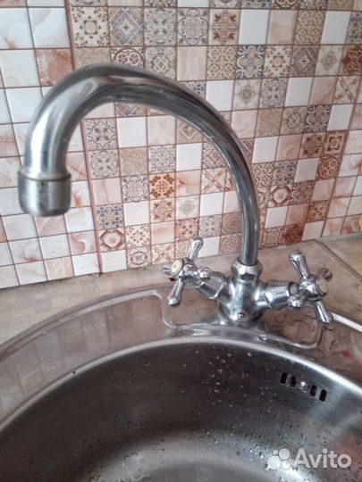 Кран смеситель для кухни бу