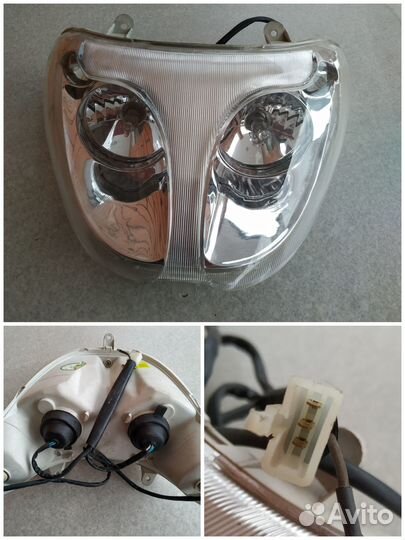 Фара передняя оптика передняя stels оригинал