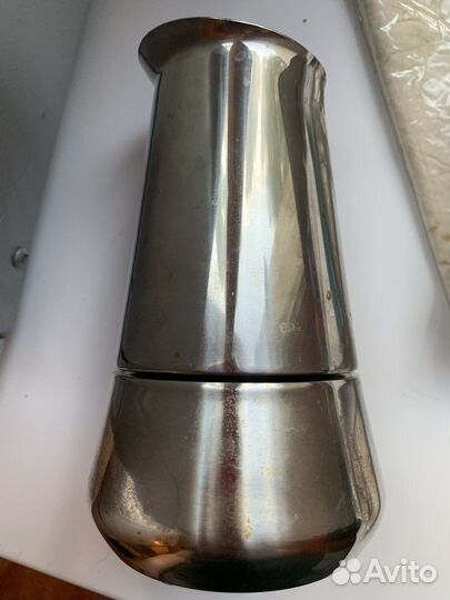 Гейзерная кофеварка нержавеющая сталь