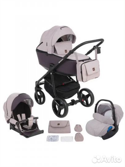 Коляска adamex 3 в 1