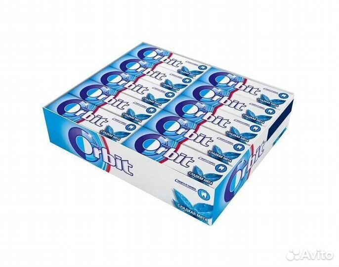 Orbit white сладкая мята без сахара 13,6г