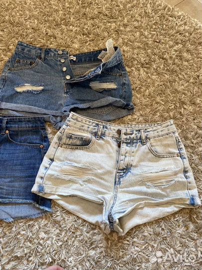 Шорты джинсовые