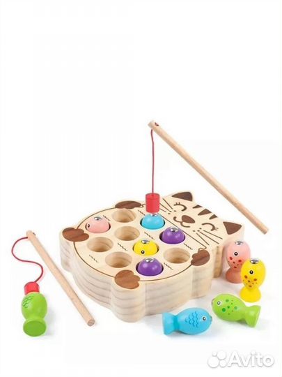 Магнитная рыбалка котик