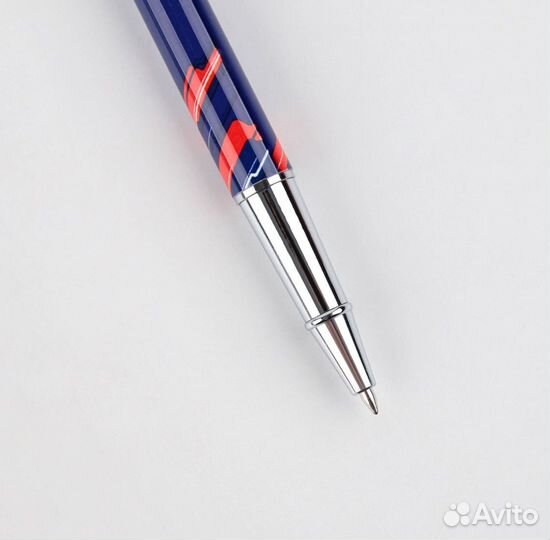 Ручка металл с колпачком «Спорт российский»