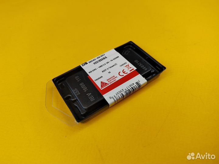 Память HyperX Fury DDR3 1866 мгц 8GB SO-dimm