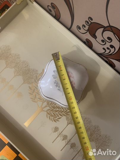 Шкатулка фарфоровая с цветами Европа