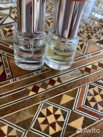 Коллекция отливантов, нишевая парфюмерия