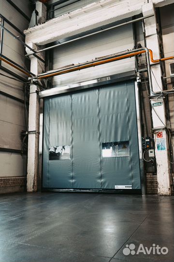 Скоростные рулонные ворота PVH в различных цветах