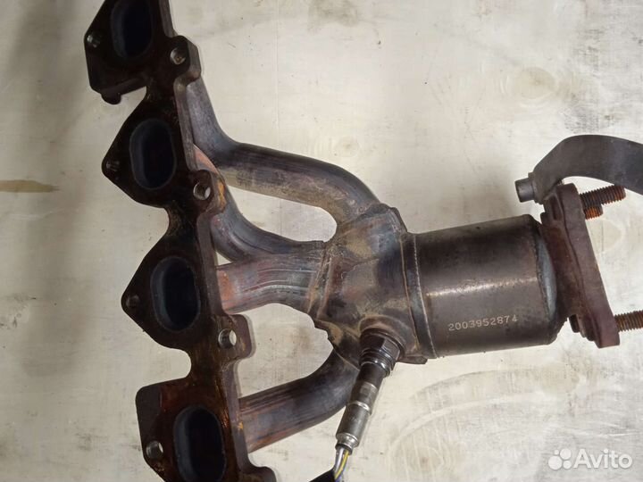 Выпускной коллектор с катализатором Skoda Octavia