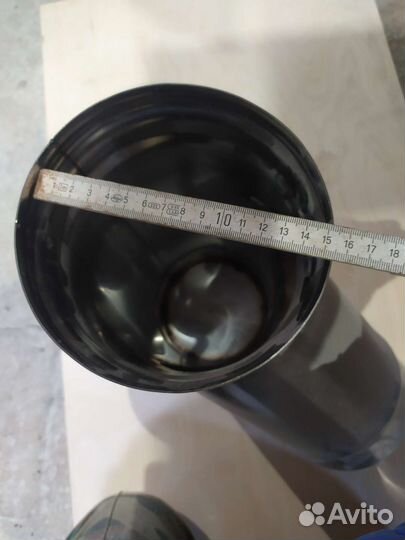 Тройник дымохода 45нерж, 150мм. 1мм