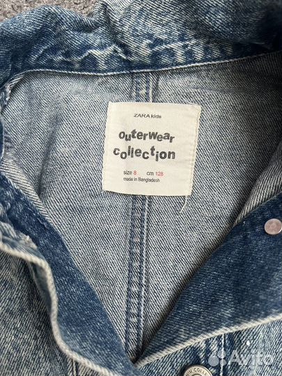 Джинсовка zara 128