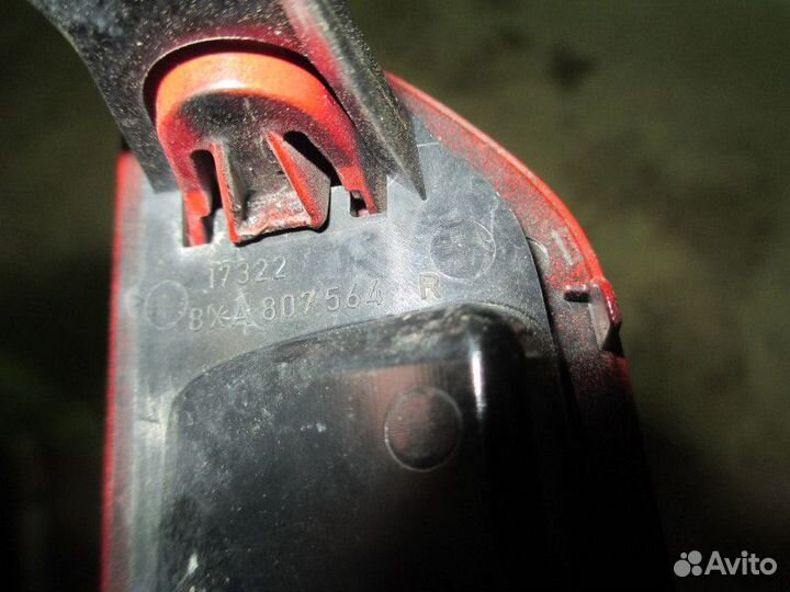 Крышка форсунки омывателя правая Audi A1 (8X) 2010