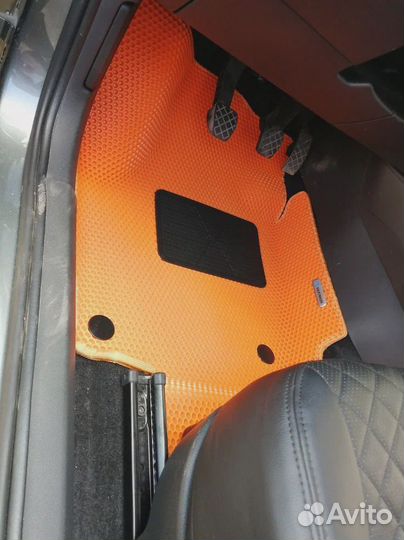 Автоковрики EVA с бортами в Киа Спортейдж-2 эва