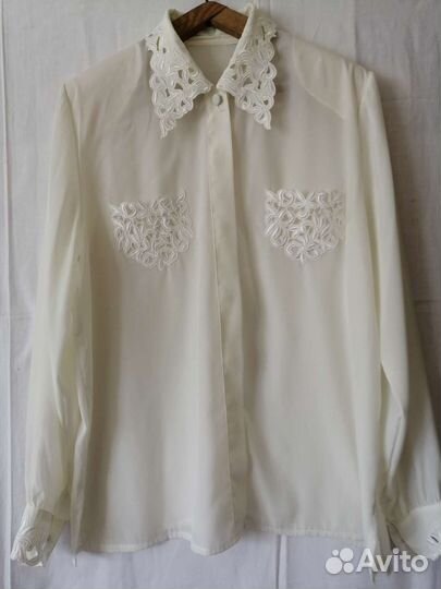 Блуза, Жакет Винтаж натур. шёлк в наличии