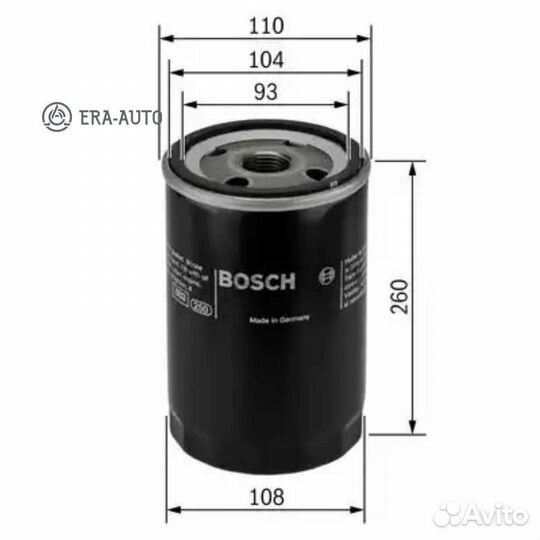 Bosch 0451403001 Фильтр масляный