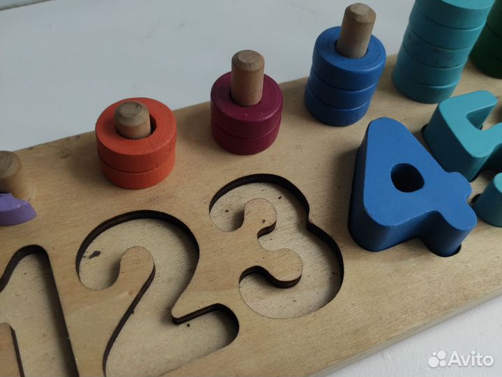 Развивающий деревянный сортер Монтессори