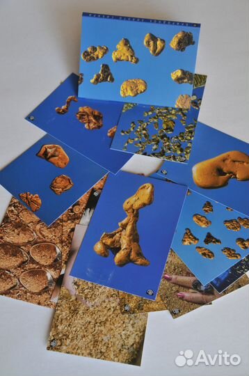 Набор открыток природное золото сибири