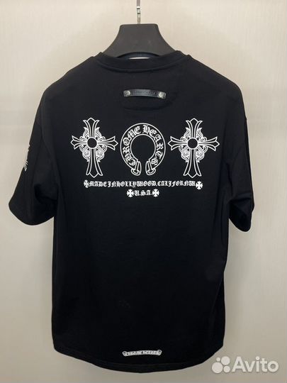 Футболка оверсайз Chrome Hearts Premium