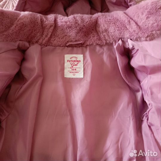 Пальто для девочки 104
