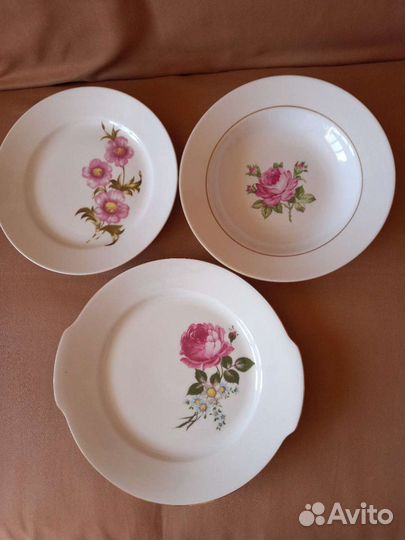 Винтажные блюда KahLa,блюдо Мадонна,тарелки KahLa