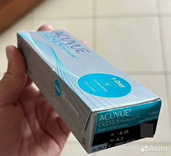 Линзы контактные Acuvue oasys однодневные