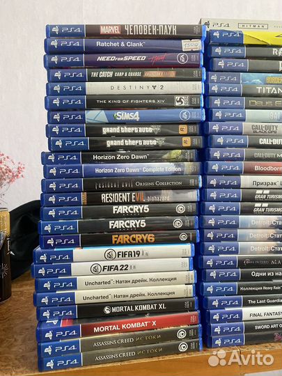 Диски на ps4/ps5