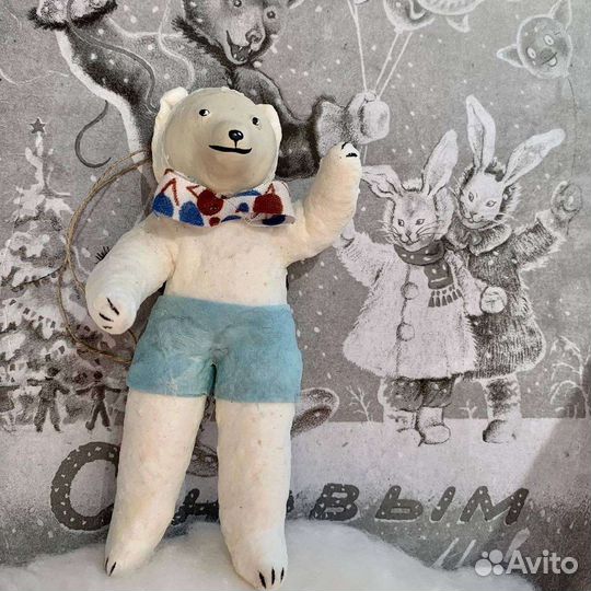 Ватная игрушка как СССР