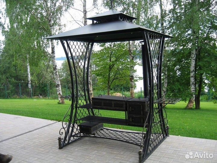 Мангал кованный