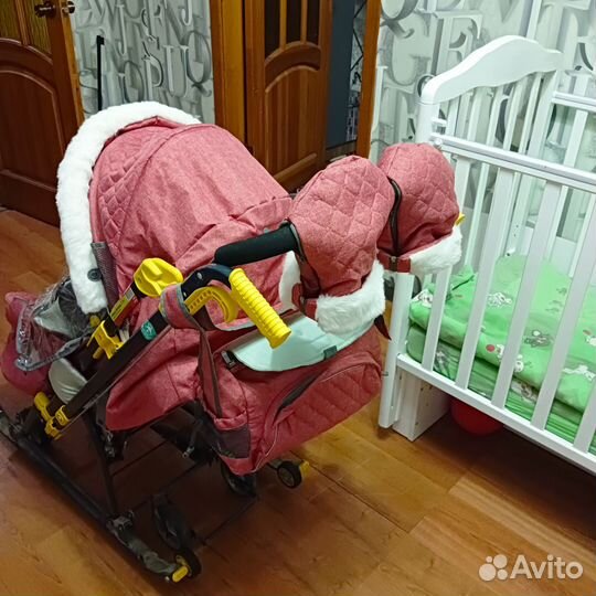 Санки коляска ника 7