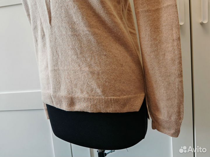 Massimo Dutti свитер кашемировый джемпер v вырез