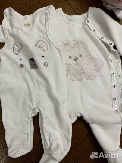 Детские вещи пакетом 50 56 62 68