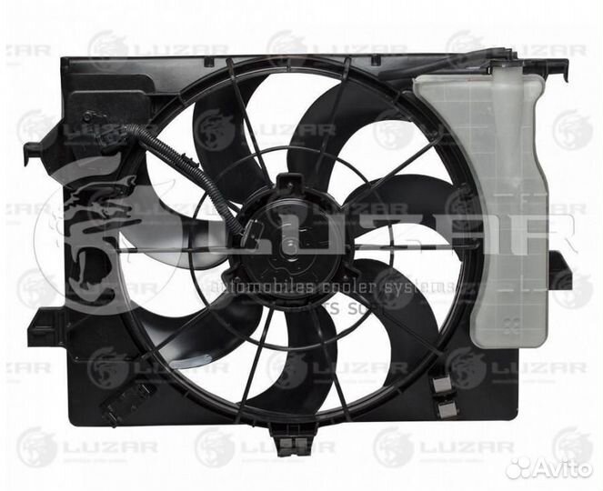 Вентилятор двигателя Hyundai Solaris (10) /Kia Rio