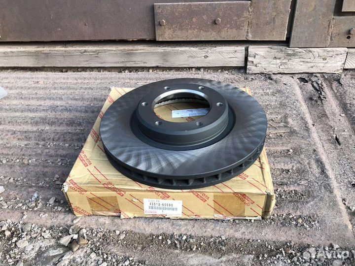 Диски тормозной передние