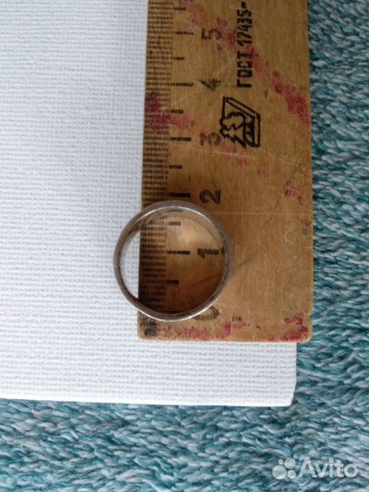 Новое серебряное кольцо женское р15,5-16 с пробой