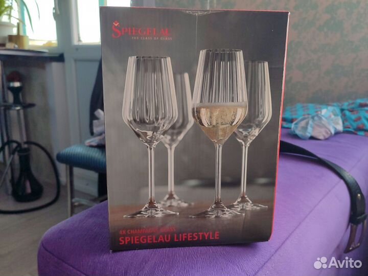 Хрустальные фужеры