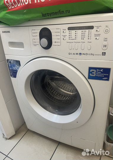 Стиральная машина samsung diamond 6кг
