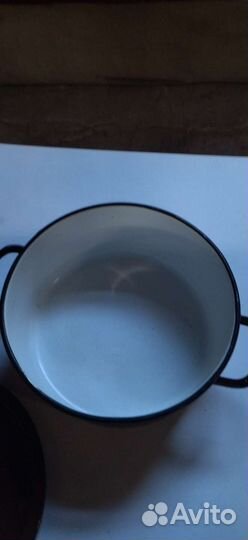 Кастрюли. Алюминиевая и эмалированная, СССР