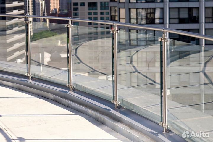 Ограждение из стекла от производителя