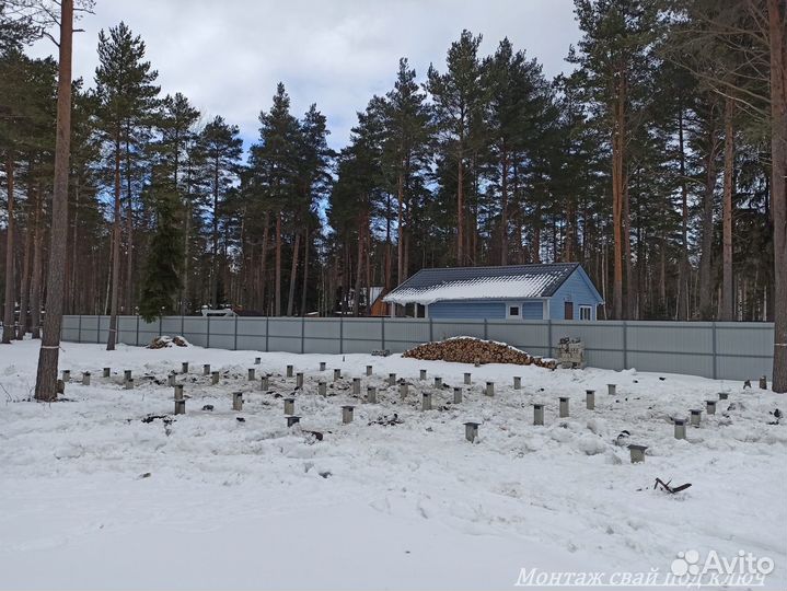 Жб сваи с монтажом