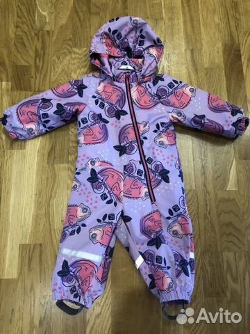 Демисезонный комбинезон Lessie 74 +шапочка Reima