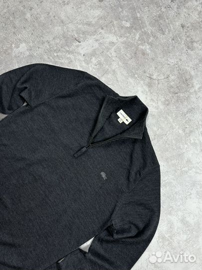 Шерстяной свитер Lacoste 1/4 zip