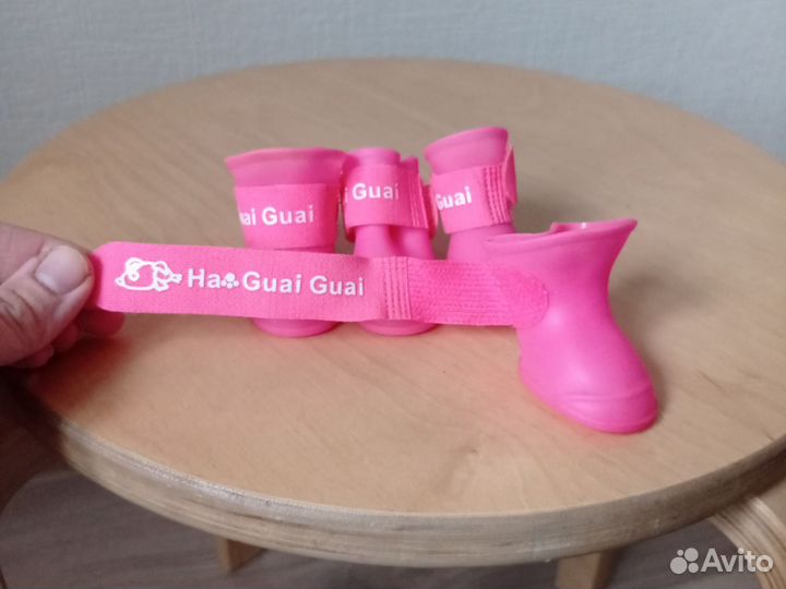 Обувь резиновая силиконовая для маленькой собаки