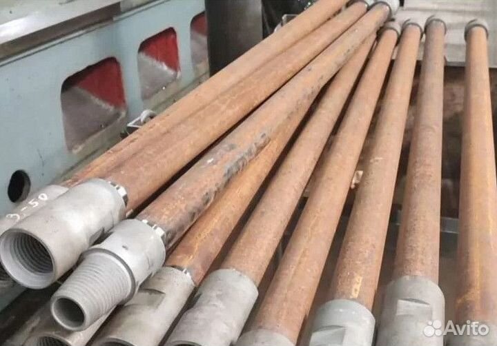 Штанга буровая бурильная мгбу d48 мм, 1,5 м, 4 мм