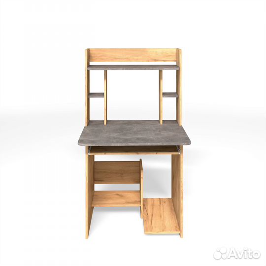 Стол ск 5 дуб золотой/ателье светл + надстройка