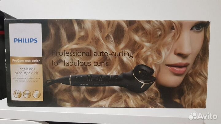 Автоматические щипцы для завивки Philips