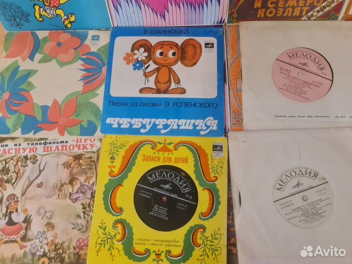 Сказки для детей на пластинках (миньон 33 оборота)